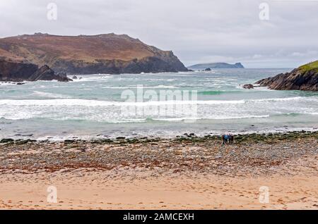 Ferriter’s Cove, Dingle Peninsula, County Kerry, Ireland Stock Photo