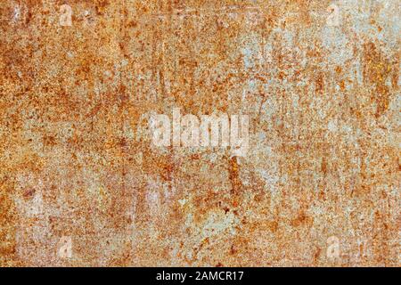 rusty metal sheet - surface texture Stock Photo