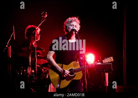 Torino, Italy. 12th Jan, 2020. Niccolò Fabi performing at Teatro Colosseo on January 12, 2020 in Turin, Italy. (Photo by Alessandro Bosio/Pacific Press) Credit: Pacific Press Agency/Alamy Live News Stock Photo