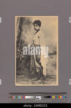 Siamese girl  Printed on verso: Copyright London.  Printed in England.  Bangkok.  Raphael Tuck & Sons' 'Collo-Photo' Postcard No. 893.  Art Publishers to their Majesties the King & Queen.  Published for Whiteaway Laidlaw & Co., Ltd., Bangkok.; Siamese girl. Stock Photo