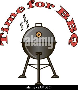 Different special tools for barbecue party. Bbq grill and tools vector illustration. Stock Vector