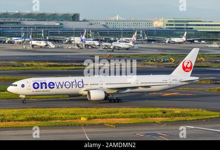 JAL B777-300 JA752J oneworld-