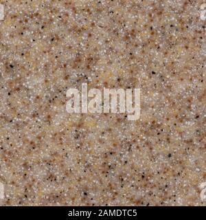 Beige artificial marble texture, which is part of the wall. Stock Photo