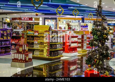 Shopping duty free in Kuala Lumpur airport, Malaysia Stock Photo  Alamy