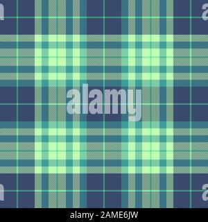 Tartan plaid pattern seamless. Herringbone woven texture. Check for flannel shirt, blanket, throw, or other modern textile design. Vector illustrator Stock Vector