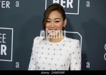 Karen Fukuhara attends the 25th Annual Critics' Choice Awards at Barker Hangar in Santa Monica, Los Angeles, California, USA, on 12 January 2020. | usage worldwide Stock Photo