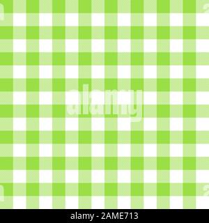 Gingham check plaid tartan pattern. Herringbone texture. Seamless tile for scarf, shirt, blanket, throw, or other winter fashion fabric designs. Stock Vector