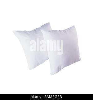 pillows or two pillows on a background new Stock Photo