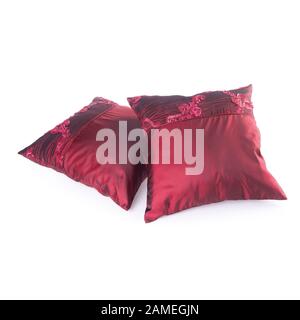 pillows or two pillows on a background new Stock Photo