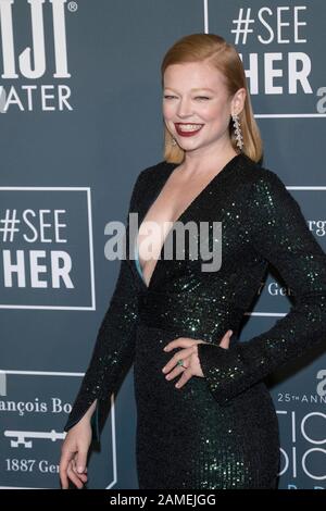 Sarah Snook attends the 25th Annual Critics' Choice Awards at Barker