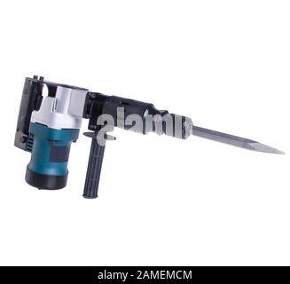 Power Tools or Hammer drill on background new Stock Photo
