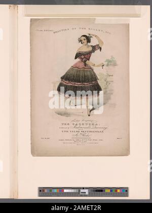 The cachucha as danced by Mademoiselle Duvernay, with Une valse ...