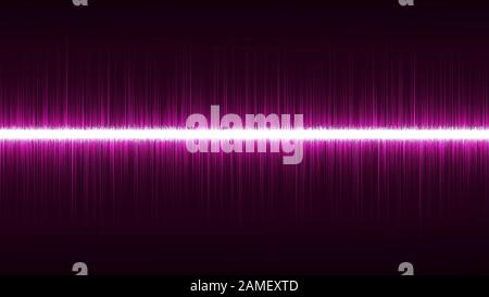 Abstract sound wave equalizer. Energy line background Stock Photo