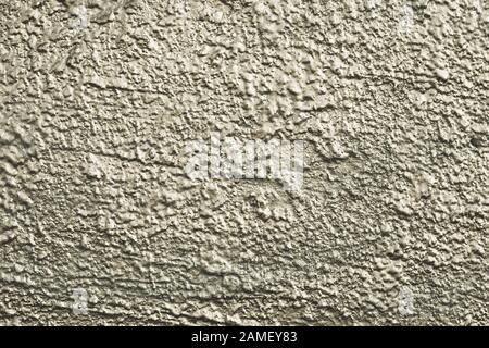 Natural pattern of painted wall. Green and gray concrete surface. Textured background of urban exterior, stucco. Abstract shiny architecture backdrop, Stock Photo