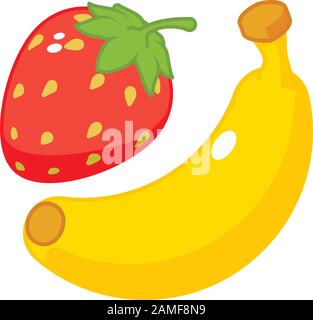 Fruit dessert icon, isometric style Stock Vector