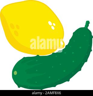 Fresh food icon, isometric style Stock Vector