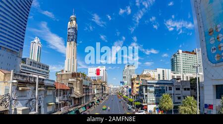 Bangkok, Thailand - November 29 2019: Pratunam Shopping Market Area in Bangkok. Stock Photo