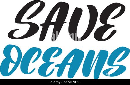 Vector calligraphy stock illustration isolated on white background Stock Vector