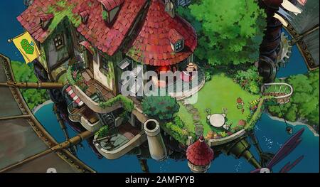 HOWL'S MOVING CASTLE (2004) -Original title: HAURU NO UGOKU SHIRO ...