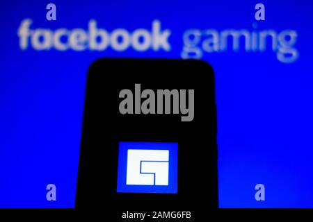 Brazil. 11th Jan, 2020. In this photo illustration the Facebook Gaming logo is seen displayed on a smartphone. Credit: Rafael Henrique/SOPA Images/ZUMA Wire/Alamy Live News Stock Photo