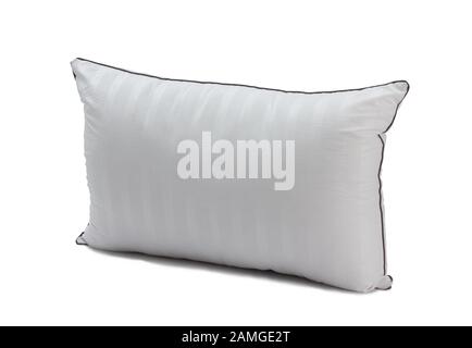 white pillow isolated on white background Stock Photo