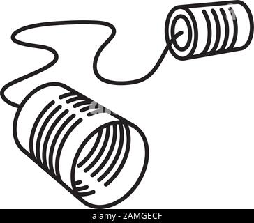 retro phone icon Stock Vector Image & Art - Alamy