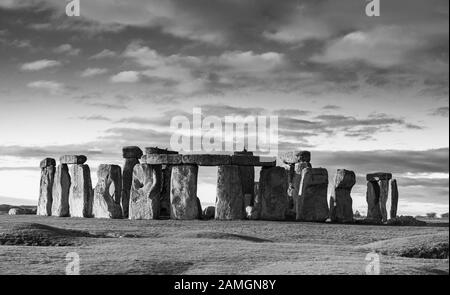 Stonehenge at Sunrise Stock Photo