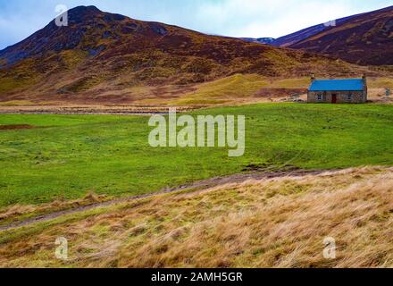 derelict croft cottage in scottish highlands Stock Photo - Alamy