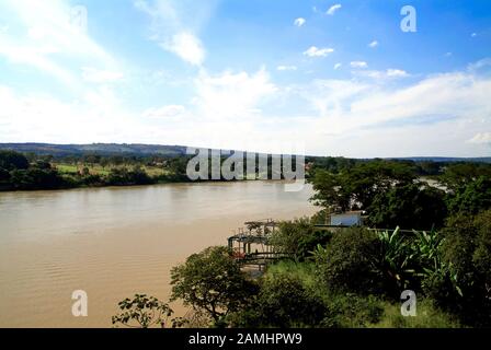 São Francisco River, Três Marias, Minas Gerais, Brazil Stock Photo