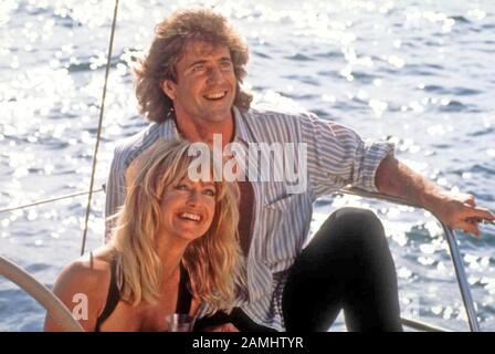 BIRD ON A WIRE 1990  Universal Pictures film with Goldie Hawn and Mel Gibson Stock Photo