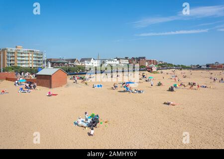 Lytham Saint Annes Lancashire, seafront waterfront promenade seaside ...