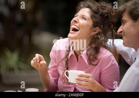 A couple is spending time together. Stock Photo