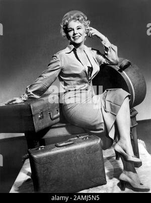 Ann Francis, Publicity Portrait for the Film, 'Don't Go Near the Water', MGM, 1957 Stock Photo