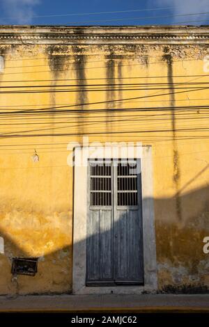 Colorful Art Deco and traditional houses and buildings in Merida, Yucatan, Mexico. Stock Photo