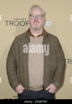 Los Angeles, USA. 13th Jan, 2020. Jim Gaffigan at the Amazon Studios Troop Zero Los Angeles Premiere held at the Pacific Theatres at The Grove on January 13, 2020 in Los Angeles, CA, USA (Photo by JC Olivera/Sipa USA) Credit: Sipa USA/Alamy Live News Stock Photo