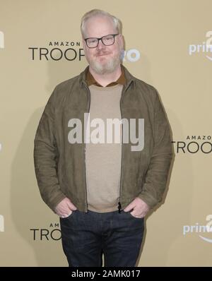 Los Angeles, USA. 13th Jan, 2020. Jim Gaffigan at the Amazon Studios Troop Zero Los Angeles Premiere held at the Pacific Theatres at The Grove on January 13, 2020 in Los Angeles, CA, USA (Photo by JC Olivera/Sipa USA) Credit: Sipa USA/Alamy Live News Stock Photo