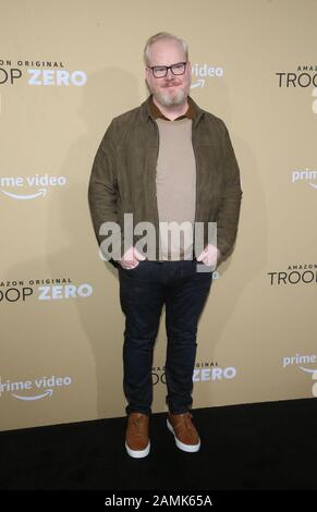 Los Angeles, Ca. 13th Jan, 2020. Jim Gaffigan, at the Premiere Of Amazon Studios' 'Troop Zero' at Pacific Theatres at The Grove in Los Angeles, California on January 13, 2020. Credit: Faye Sadou/Media Punch/Alamy Live News Stock Photo