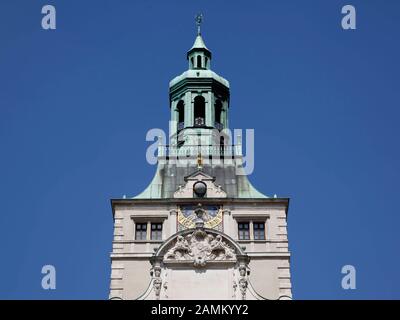 The Bavarian National Museum on Prinzregentenstrasse in Munich. [automated translation] Stock Photo