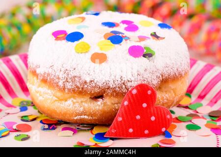 Fancy doughnuts at party [automated translation] Stock Photo