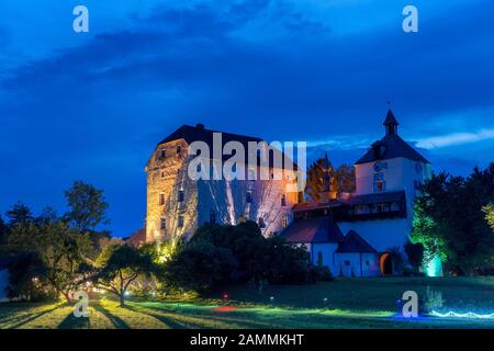 Triebenbach castle, Laufen, Berchtesgadener Land, Bavaria, Germany ...