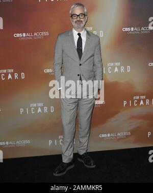 Los Angeles, USA. 13th Jan, 2020. Alex Kurtzman arrives at the CBS All Access' STAR TREK PICARD Premiere held at the ArcLight Cinerama Dome in Hollywood, CA on Monday, ?January 13 2020. (Photo By Sthanlee B. Mirador/Sipa USA) Credit: Sipa USA/Alamy Live News Stock Photo