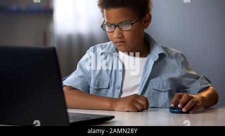 Lagos, Portugal: February 2021; Young boy playing the online game platform,  Roblox on a PC at home Stock Photo - Alamy