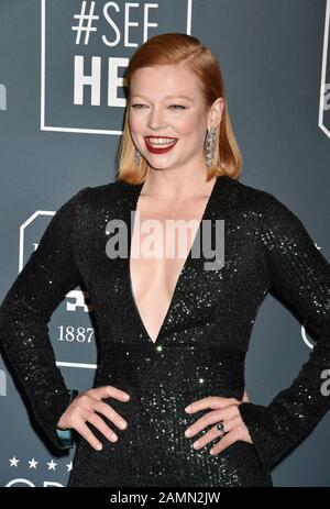 Sarah Snook attends the 25th Annual Critics' Choice Awards at Barker
