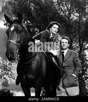 HEPBURN,TRACY, KEEPER OF THE FLAME, 1942 Stock Photo