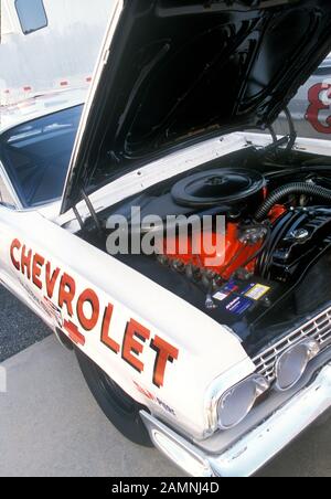 Junior Johnson's Magic Motor Chevrolet Impala SS at North Wilksboro Speedway North Carolina USA 2000 Stock Photo