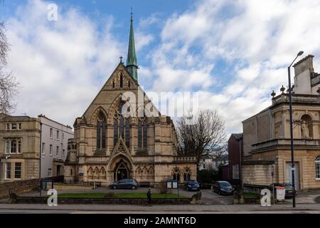 Victoria Methodist Church, Whiteladies Road, City of Bristol, England, UK Stock Photo