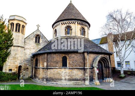 Church of the Holy Sepulchre (The Round Church) Cambridge, UK Stock Photo