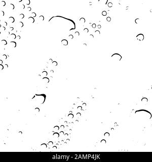 Waterdrop Overlay Texture Stock Vector