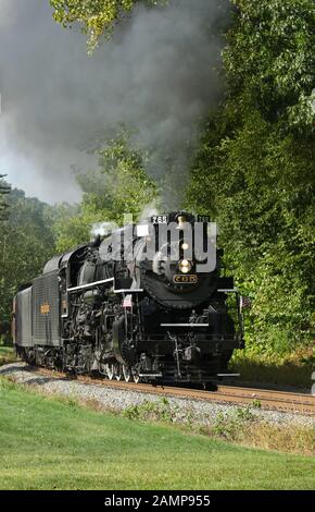 Nickel Plate Road no. 765 is a 2-8-4 