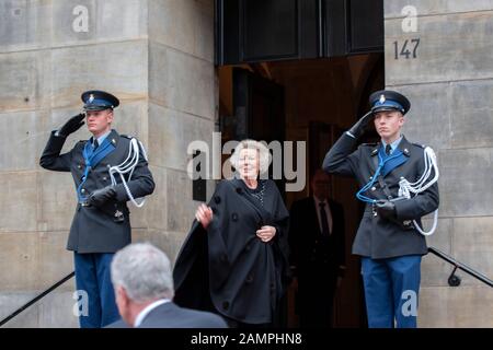 Princess Beatrix At The New Years Reception From The King Of The Netherlands 2020 Stock Photo